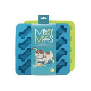Messy Mutts Silicone Bake & Freeze Treat Makers - 2 Pack 3 Messy Mutts Silicone Bake & Freeze Treat Makers - 2 Pack