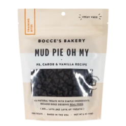 Bocce's Bakery Training Bites Mud Pie Oh My Dog Treats, 6 Oz