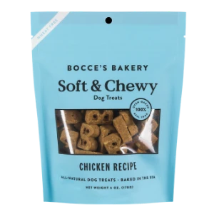 Bocce's Bakery Basic Soft & Chewy Chicken Wheat Free Dog Treats 6 Oz 3 Bocce's Bakery Basic Soft & Chewy Chicken Wheat Free Dog Treats 6 Oz