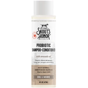 Skout's Honor Probiotic Pet Shampoo Plus Conditioner Dog Of The Woods 16-oz 3 Skout's Honor Probiotic Pet Shampoo Plus Conditioner Dog Of The Woods 16-oz