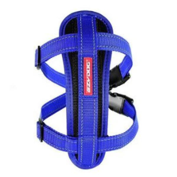 EzyDog Chest Plate Dog Harness Blue 3 EzyDog Chest Plate Dog Harness Blue