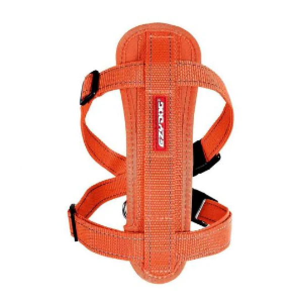 EzyDog Chest Plate Dog Harness Orange 3 EzyDog Chest Plate Dog Harness Orange