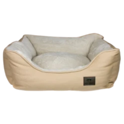 Tall Tails Bolster Bed Khaki