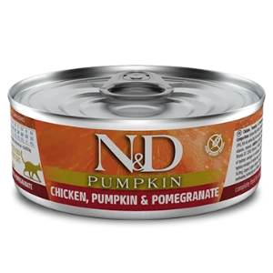 Farmina Pumpkin, Chicken & Pomegranate Formula Canned Cat Food, 2.46-oz 3 Farmina Pumpkin, Chicken & Pomegranate Formula Canned Cat Food, 2.46-oz
