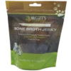 Nugget's Healthy Eats Jammin' Jowlers Bone Broth Beef Jerky Dog Treats,