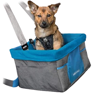 Kurgo Dog Heather Booster Seat Charcoal 3 Kurgo Dog Heather Booster Seat Charcoal