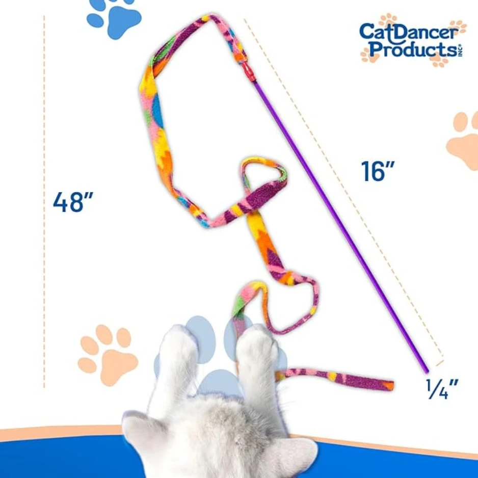 Cat Dancer Cat Charmer Cat Toy Assorted 5 Cat Dancer Cat Charmer Cat Toy Assorted - Image 3