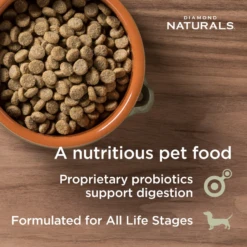 Diamond Naturals Skin & Coat Formula All Life Stages Dry Dog Food -Mutts And Co-us 3DiamondNaturalsSkin CoatFormulaAllLifeStagesDryDogFood 30lbs