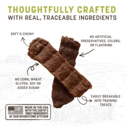 Earth Animal Wisdom Air-Dried Jerky For Dogs Chicken 7 Earth Animal Wisdom Air-Dried Jerky For Dogs Chicken -Mutts And Co-us 3EarthAnimalWisdomAir DriedJerkyforDogsChicken