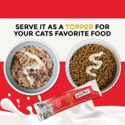 Fussie Cat Goat Milk Puree Cat Treats Tuna With Salmon, 2 Oz -Mutts And Co-us 3FussieCatTunawithSalmonGoatMilkPureeCatTreats 2oz