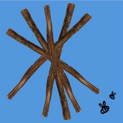 Honey I'm Home 12" Buffalo Bully Sticks Natural Honey Coated Chews Grain-Free Dog Treats 5 Pk -Mutts And Co-us 3HoneyI mHome12BullySticksNaturalHoneyCoatedBuffaloChewsGrain FreeDogTreats5pk