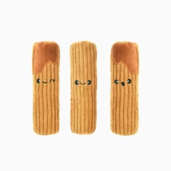 Hugsmart Pet Food Party Churro Interactive Dog Toy -Mutts And Co-us 3HugsmartPetFoodPartyChurroInteractiveDogToy
