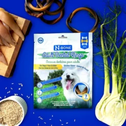NPIC N-Bone Adult Dental Rings Chicken Flavor 7pk 9 NPIC N-Bone Adult Dental Rings Chicken Flavor 7pk -Mutts And Co-us 3NPICN BoneAdultDentalRingsChickenFlavor7pk