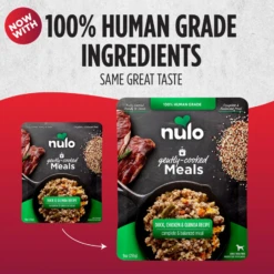 Nulo Freestyle Gently Cooked Meals Duck, Chicken & Quinoa Recipe 9 Oz -Mutts And Co-us 3NuloFreestyleGentlyCookedMealsDuck QuinoaRecipe9oz