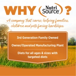 NutriSource Grain-Free Lamb Meal & Peas Formula Dry Dog Food 9 NutriSource Grain-Free Lamb Meal & Peas Formula Dry Dog Food -Mutts And Co-us 3NutriSourceGrain FreeLambMeal PeasFormulaDryDogFood