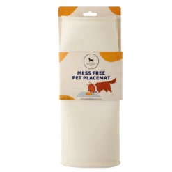 Park Life Designs Silicone Mess Free Placemat White -Mutts And Co-us 3ParkLifeDesignsSiliconeMessFreePlacematWhite