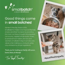 Small Batch Freeze Dried Super Booster Chicken Bites Dog & Cat Food, 7 Oz -Mutts And Co-us 3SmallbatchPetsSuperBoosterBeefBitesGrain FreeAdultFreeze DriedDog CatTreats ecd68c9b 2991 4f4e b5b5 2693dc63259e