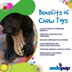SodaPup Peanut EChew Durable Nylon Dog Chew And Enrichment Toy 9 SodaPup Peanut EChew Durable Nylon Dog Chew And Enrichment Toy -Mutts And Co-us 3SodaPupPeanuteChewDurableNylonChewandEnrichmentToy