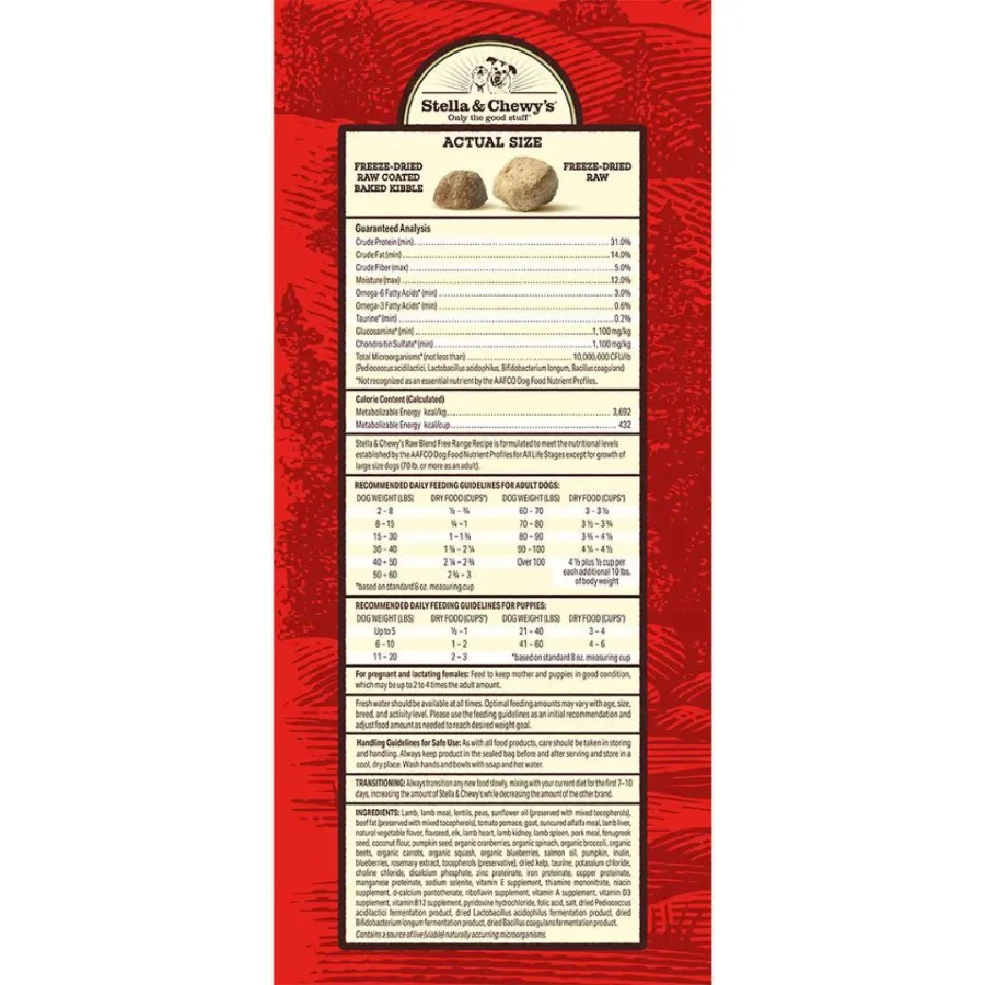 Stella & Chewy's Free Range Recipe Raw Blend Dog Food 5 Stella & Chewy's Free Range Recipe Raw Blend Dog Food - Image 3