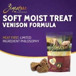 Zignature Venison Formula Soft & Chewy Dog Treats 4 Oz 8 Zignature Venison Formula Soft & Chewy Dog Treats 4 Oz -Mutts And Co-us 3ZignatureVenisonFormulaSoft ChewyDogTreats4oz