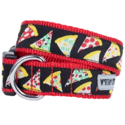 The Worthy Dog Pizza Dog Collar
