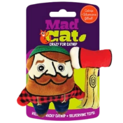 R2P Pet Mad Cat Lumpurrjack 2pk Catnip Cat Toy
