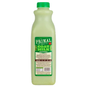 Primal Frozen Raw Goat's Milk Green Goodness 32 Oz 3 Primal Frozen Raw Goat's Milk Green Goodness 32 Oz