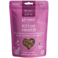 NPIC Get Naked Kitten Health Soft Treats For Kittens 2.5oz