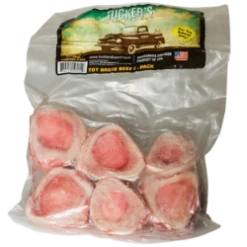 Tucker's Raw Frozen Beef Bone 1" Dog Treat For Toy Breeds, 6 Pack