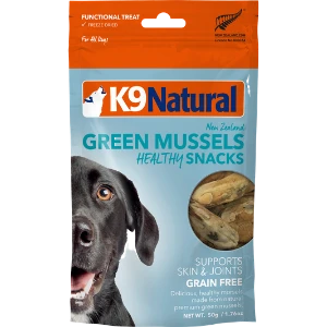 K9 Natural Freeze-Dried New Zealand Green Lipped Mussel Dog Treats 1.7oz