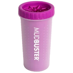 Dexas Popware For Pets Mudbuster Portable Dog Paw Cleaner Fuchsia