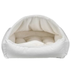 Bowsers Canopy Dog Bed Dream Fur Winter White