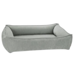 Bowsers Urban Lounger Dog Bed Microvelvet Oyster