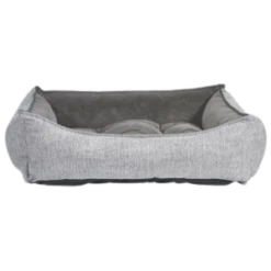 Bowsers Scoop Dog Bed Microlinen Allumina