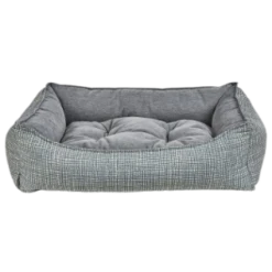 Bowsers Scoop Dog Bed Micro Jacquard Hampton