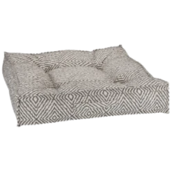 Bowsers Piazza Dog Bed Micro Jacquard Diamondback