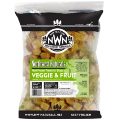 Northwest Naturals Raw Frozen Fruit & Veggie Nuggets Dog Food 2 Lb