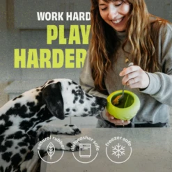 Benebone Bounce Natural Rubber Cone Enrichment Dog Toy -Mutts And Co-us 4BeneboneBounceNaturalRubberConeEnrichmentDogToy