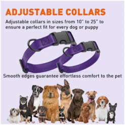 Dogline Biothane Waterproof Dog Collar With Quick Release Buckle Blue -Mutts And Co-us 4DoglineBiothaneWaterproofDogCollarwithQuickReleaseBuckle 1