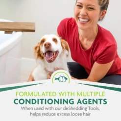 FURminator DeShedding Ultra Premium Shampoo For Dogs, 16-oz Bottle 10 FURminator DeShedding Ultra Premium Shampoo For Dogs, 16-oz Bottle -Mutts And Co-us 4FURminatorDeSheddingUltraPremiumShampooForDogs 16 ozbottle