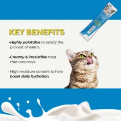Fussie Cat Goat Milk Puree Cat Treats Tuna With Anchovies, 2 Oz -Mutts And Co-us 4FussieCatTunawithAnchoviesGoatMilkPureeCatTreats 2oz
