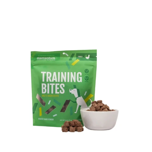 Momentum Freeze-Dried Turkey Training Bites Dog And Cat Treat 2.5oz 6 Momentum Freeze-Dried Turkey Training Bites Dog And Cat Treat 2.5oz - Image 4