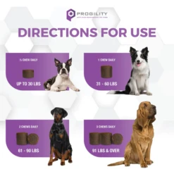 Nootie Progility Calming Aid Soft Chew Supplement For Dogs 90 Ct -Mutts And Co-us 4NootieProgilityCalmingAidSoftChewSupplementforDogs90ct