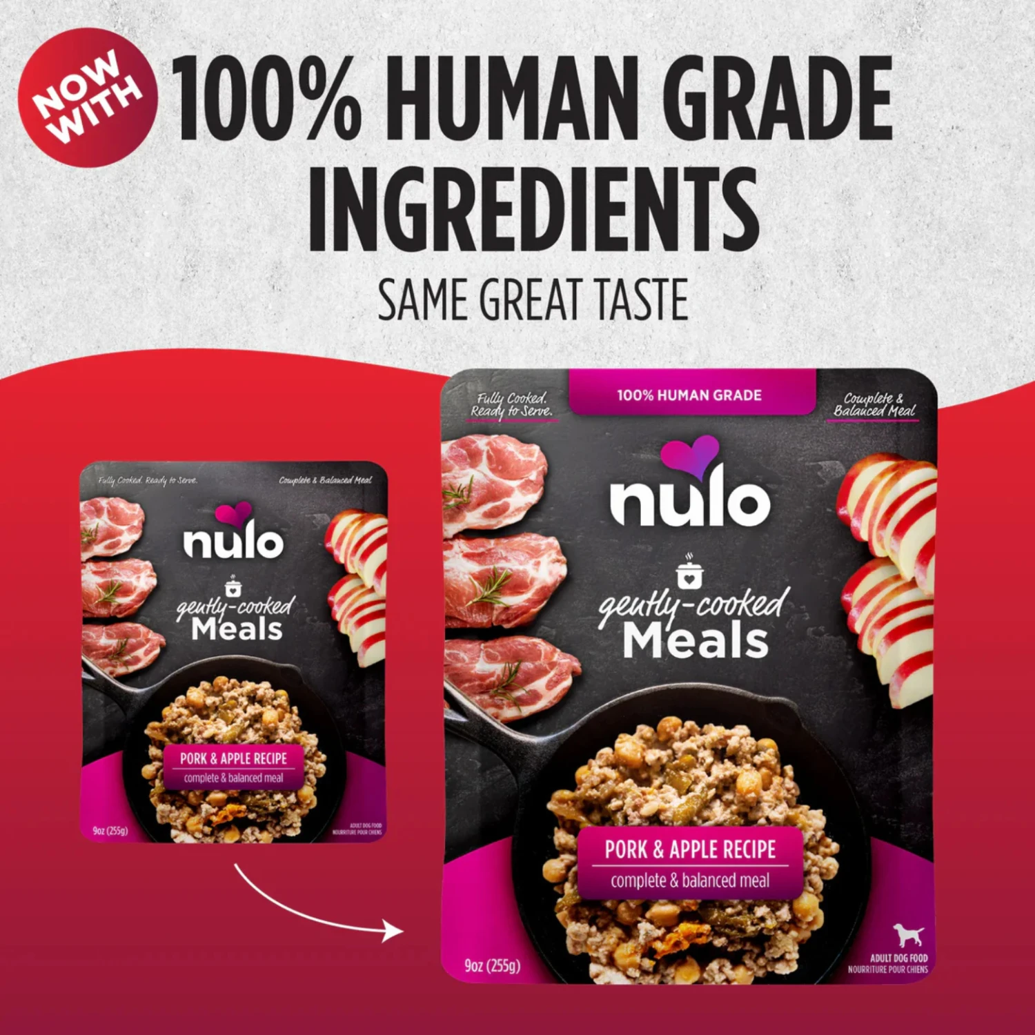 Nulo Freestyle Gently Cooked Meals Pork & Apple Recipe 9 Oz 6 Nulo Freestyle Gently Cooked Meals Pork & Apple Recipe 9 Oz - Image 4