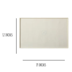Park Life Designs Silicone Mess Free Placemat White -Mutts And Co-us 4ParkLifeDesignsSiliconeMessFreePlacematWhite