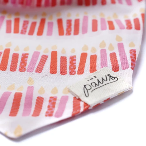 The Paws Wish Dog Bandana Pink 4 The Paws Wish Dog Bandana Pink - Image 2