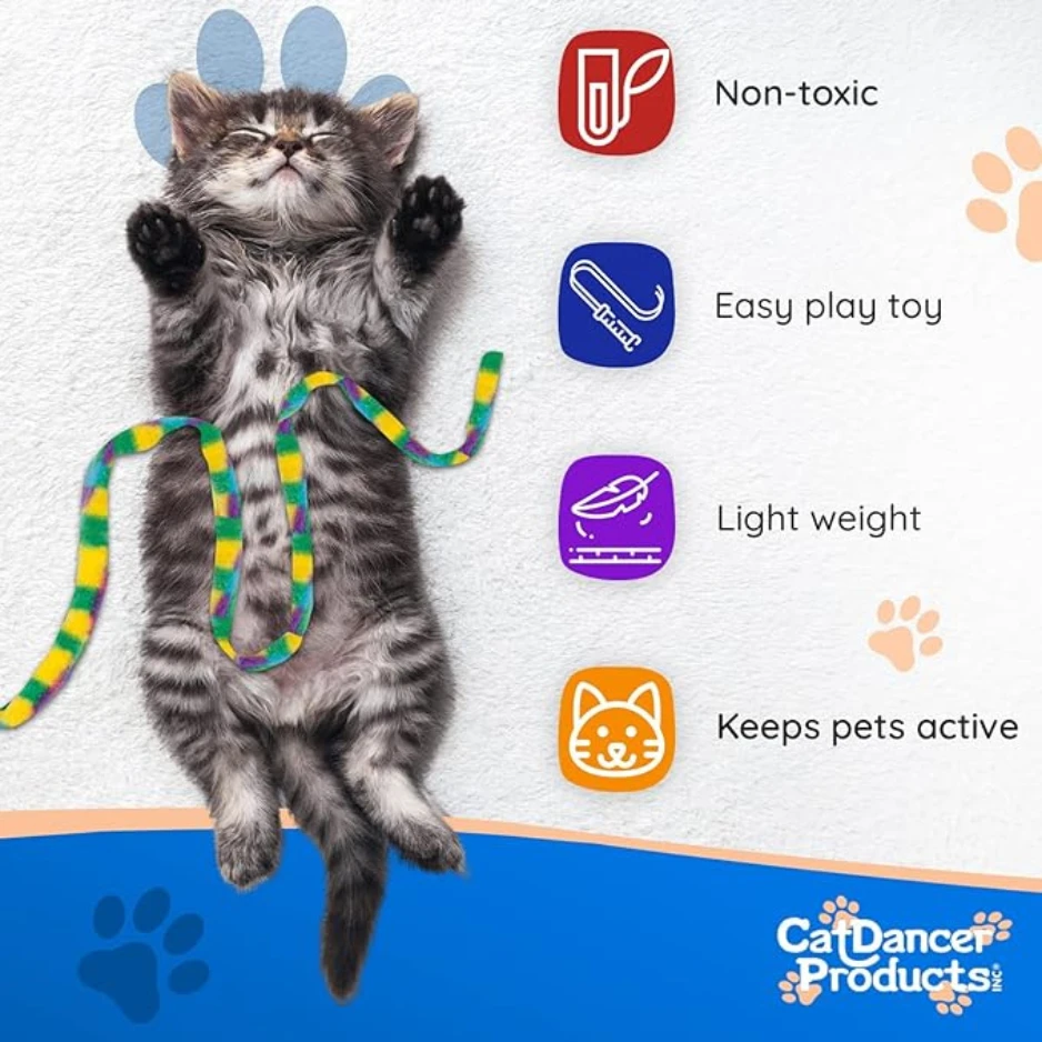 Cat Dancer Cat Charmer Cat Toy Assorted 7 Cat Dancer Cat Charmer Cat Toy Assorted - Image 5