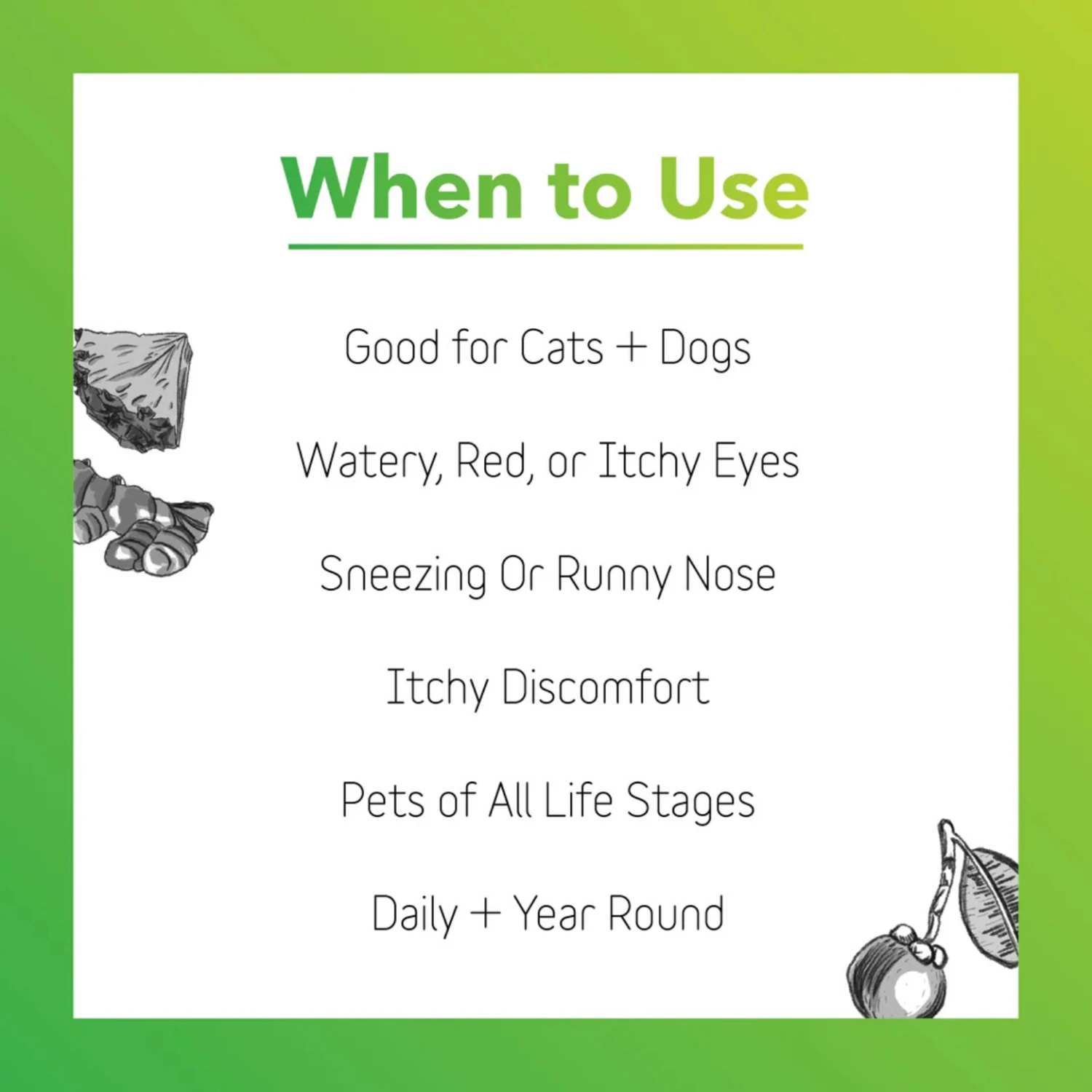InClover Allergy Supplement For Dogs + Cats (BioResiliant) 7 InClover Allergy Supplement For Dogs + Cats (BioResiliant) - Image 5