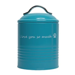 Jojo Modern Pets "I Love You So Much" Dog Treat Printed Canister 10 Jojo Modern Pets "I Love You So Much" Dog Treat Printed Canister -Mutts And Co-us 5JojoModernPetsILoveYouSoMuchDogTreatPrintedCanisterGiftSet