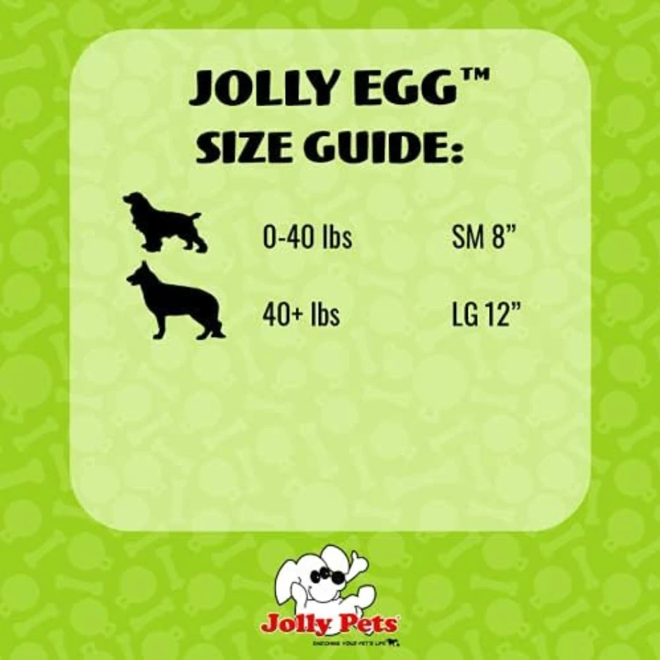 Jolly Pets Egg Dog Toy Red 7 Jolly Pets Egg Dog Toy Red - Image 5